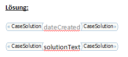 Beispiel für Platzhalter CASESOLUTION Beispiel für Platzhalter CASESOLUTION