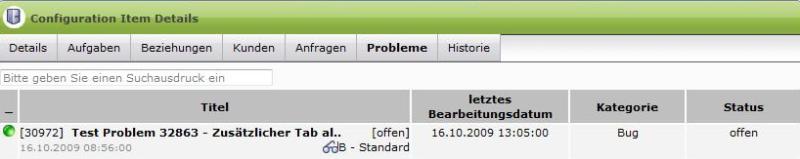 Problem-CI Beziehung