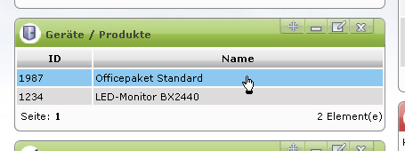 Anfrage über CI im CMDB Web-Part