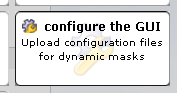 Way to configure the GUI